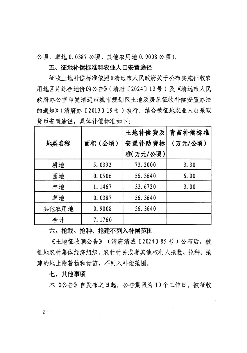 清远市清城区2024年度第四批次城镇建设用地征收土地公告（清府清城[2024]127号）_页面_2.jpg